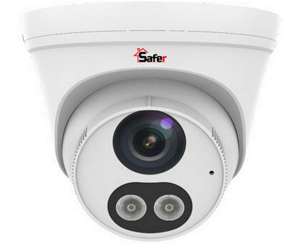 Camera de supraveghere IP, 2MP, LED alb 30m, ColorHunter, microSD, Microfon, PoE, IP67, Safer SAF-IPCDM2MP30-LED28-A