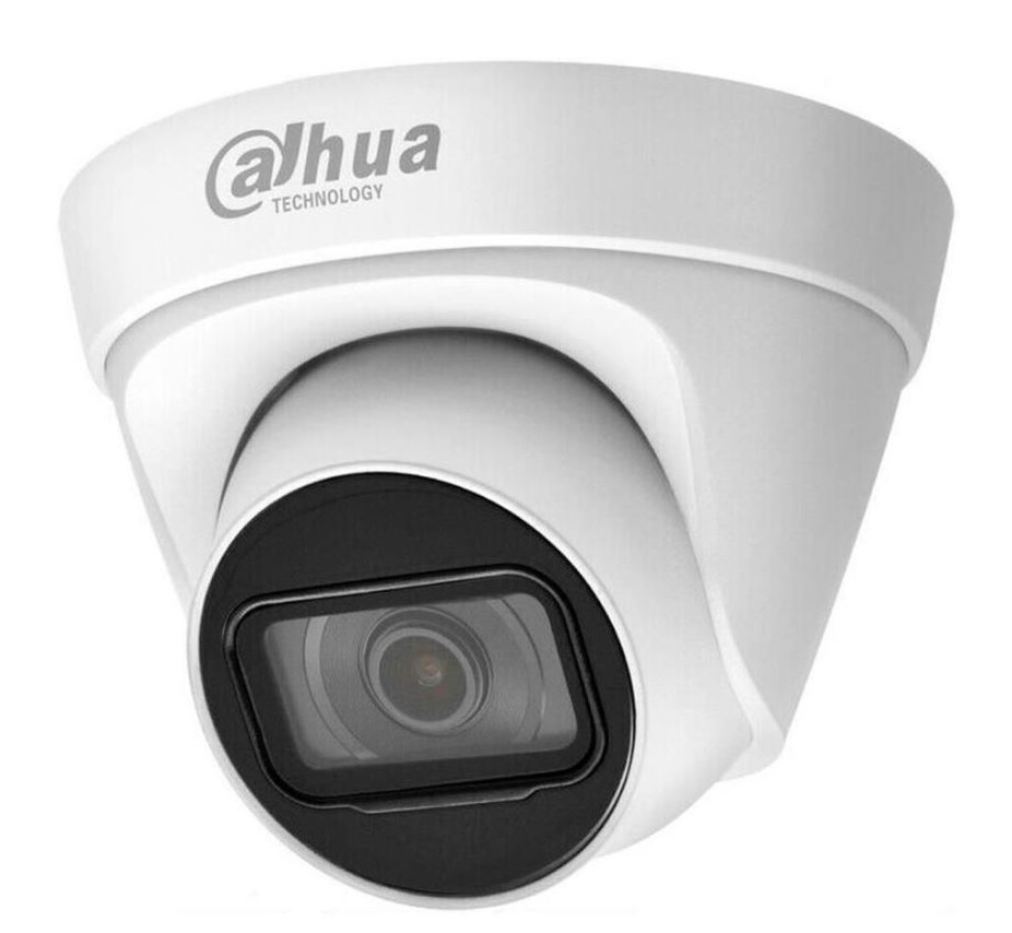 Camera de supraveghere interior, 2MP, lentila 2.8mm, IR 30m, Detectare miscare, PoE, IP67, Dahua IPC-HDW1230T1-0280B-S5