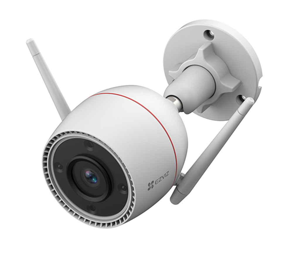 Camera IP Wifi pentru exterior Ezviz CS-H3C (5mp, 2.8mm), 3K, 2.8mm, Iluminare duala, Alarma acustica si optica, MicroSD, IP67