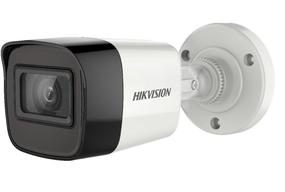 Camera exterior 4 in 1, 5 Megapixeli, lentila 2.4mm, IR 20 metri, Hikvision DS-2CE16H0T-ITF2.4