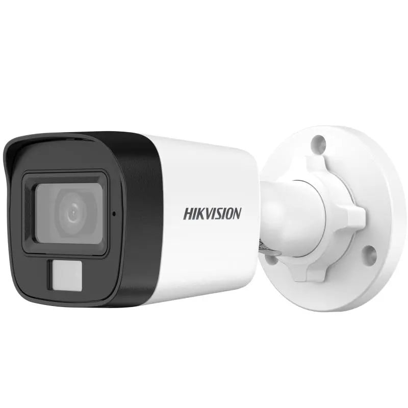 Camera de supraveghere analogica HDTVI, 5MP 3K, 2.8mm, Iluminare duala, Audio, IP67, Smart Hibrid Hikvision DS-2CE16K0T-LPFS(2.8MM)