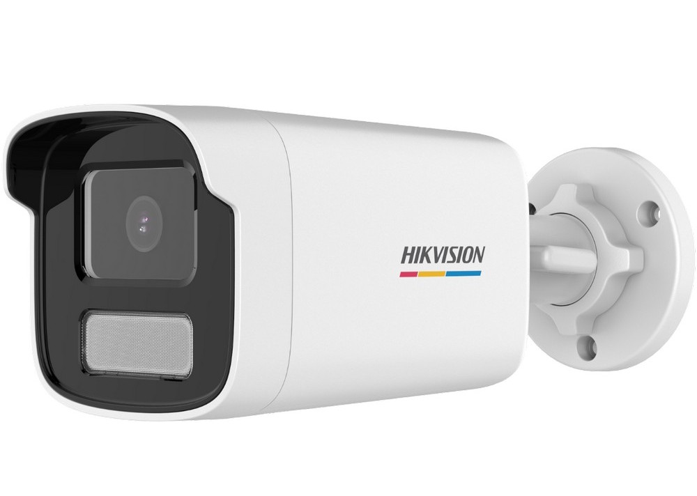 Camera de supraveghere IP, 5MP, ColorVu, lentila 4mm, LED-uri albe 50m, Hikvision DS-2CD1T57G0-L-4C
