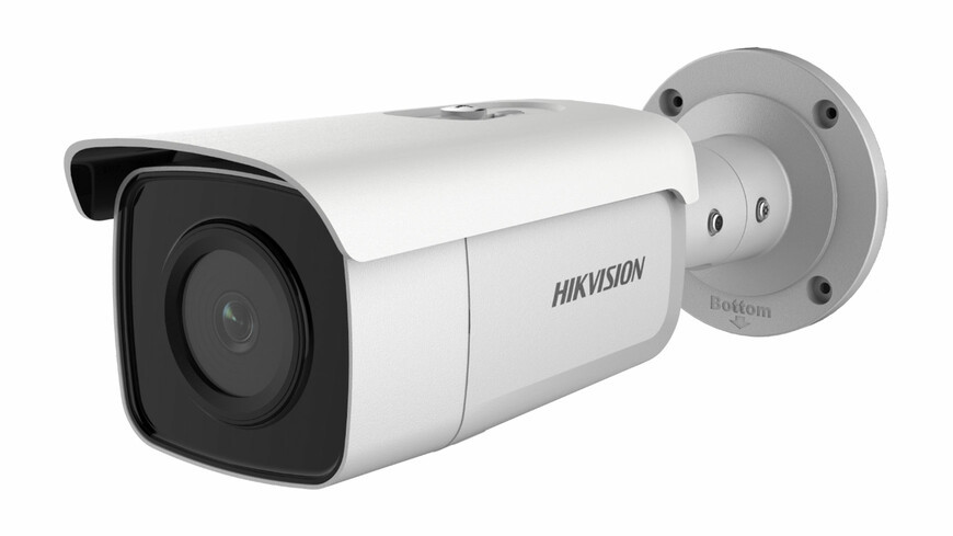 Camera IP AcuSense DarkFighter 4K, lentila 2.8mm, IR 80 metri, Hikvision DS-2CD2T86G2-4I-28(C)