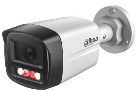 Camera IP 4MP, lentila 2.8mm, Iluminare duala IR si LED 30m, Microfon, Detectare persoane, PoE, IP67, Dahua IPC-HFW1439TL1-A-IL-0280B