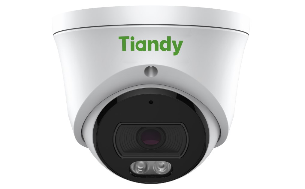 Camera IP Turret Color Maker Tiandy TC-C34XS-I3W-28V4.2, 4MP, 2.8mm, Microfon, PoE, IP66