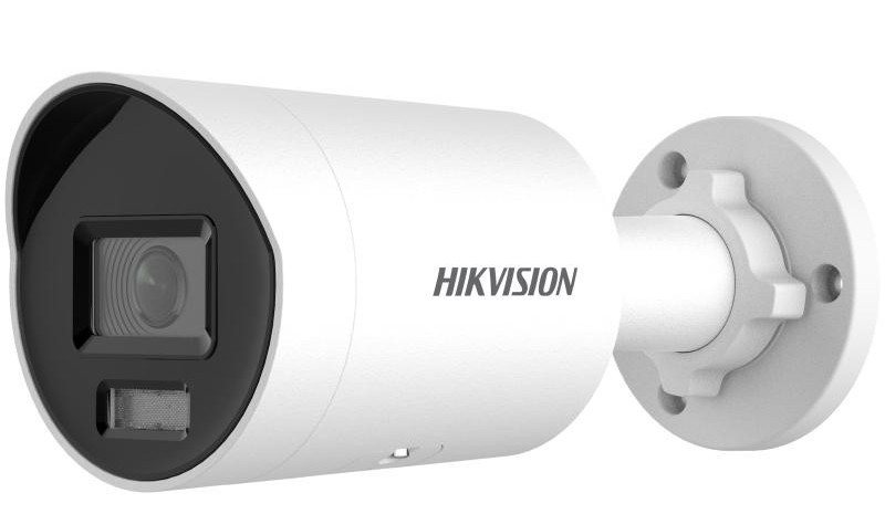 Camera supraveghere exterior IP Hikvision DS-2CD2087G2H-LIU(EF), ColorVu, Smart Hybrid Light, 8MP, 2.8mm, Microfon, PoE, IP67, slot microSD
