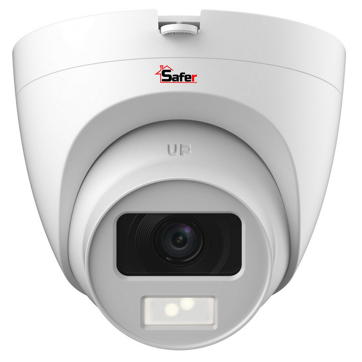 Camera supraveghere HDCVI, 2MP, Iluminare Duala cu IR si LED, 2.8mm, microfon, Safer SAF-DP2MP20F28(Q)-IL-A