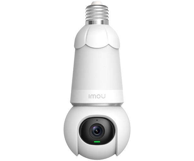 Camera Wireless PTZ cu montare in Dulie E27 Imou Bulb Cam 5 MP, LED 25m, 2.8mm, Alarma Difuzor, Microfon, IPC-S6DP-5M0WEB-E27