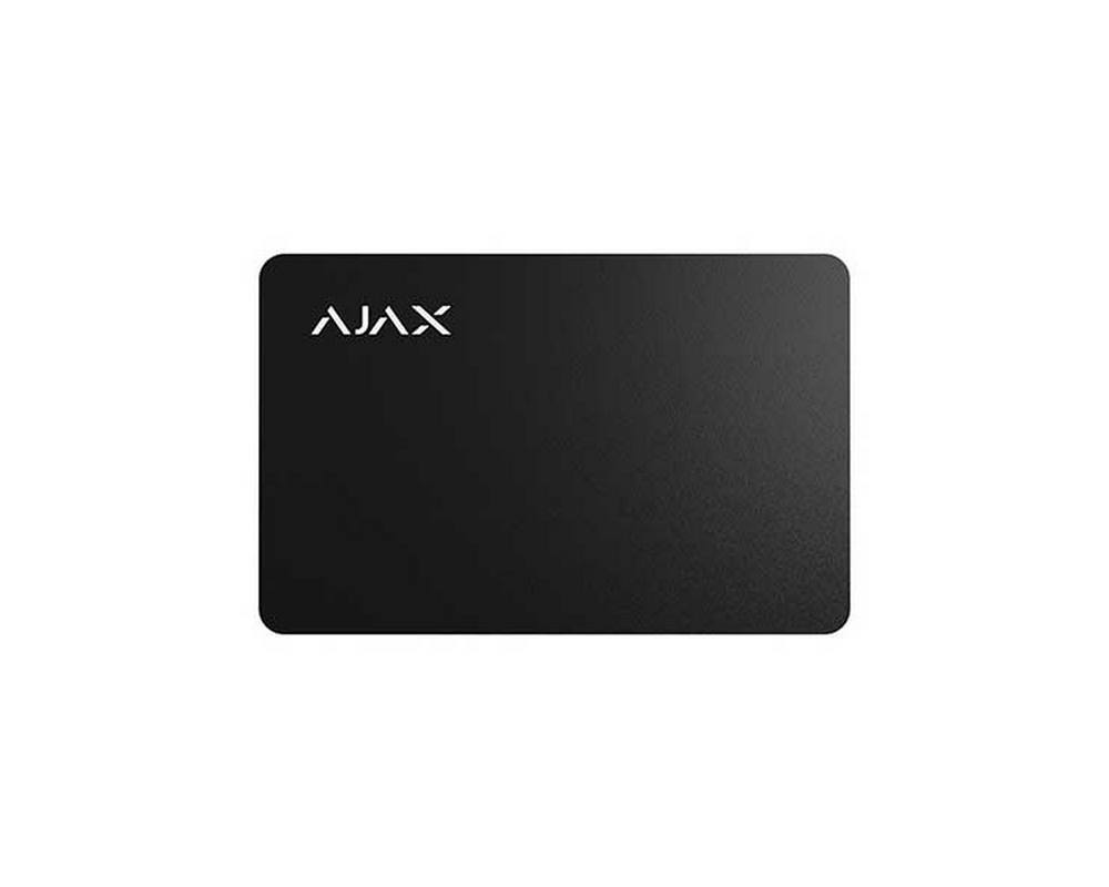 Card de control acces, DESFire, 13.56 MHz, negru, AJAX Pass BL