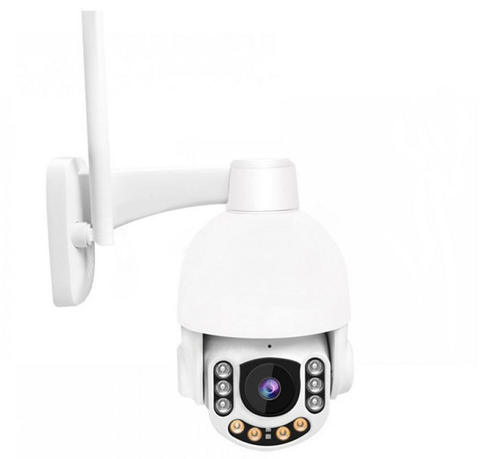 Camera IP Speed Dome 4G, Full HD, LED si IR 20m, microfon si difuzor, lumina alba si IR 20m, functii AI, SAF-4GPTZ-5