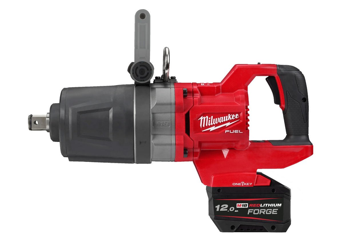 Cheie de impact cu acumulator Forge Milwaukee M18 ONEFHIWF1DS-121C, cuplu desfacere 2711 Nm, 1 inch, ONE-KEY, 4933499253