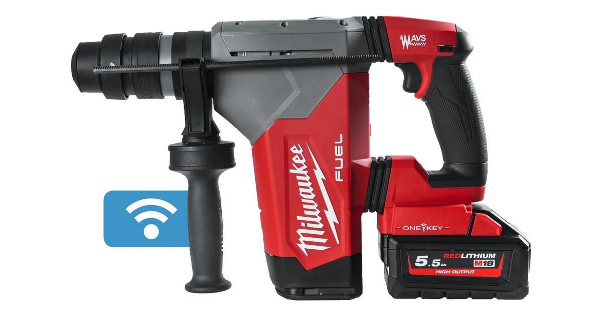 Ciocan rotopercutor cu acumulator Milwaukee M18 ONEFHPX-552X, SDS-Plus, 32mm, 5.0J, 4600 BPM, sistem FUEL si ONE-KEY, 4933478496