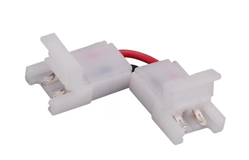 Conector L V-Tac SKU-2662, pentru banda LED, 10mm