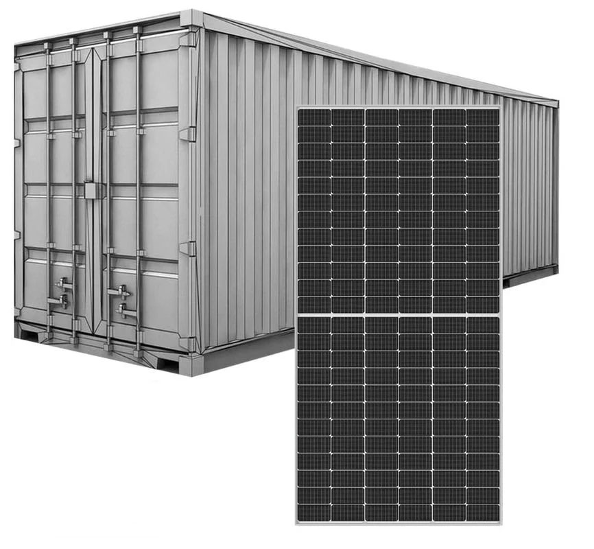 Container cu 660 de panouri solare Longi Solar 455W, LR4-72HPH-455Mx660