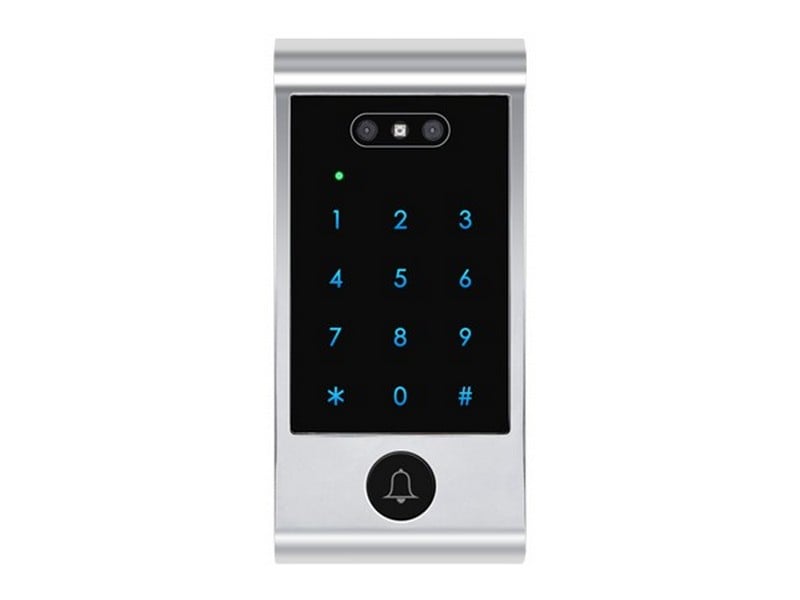 Controler Acces Secukey cu tastatura, amprenta si recunoastere faciala, compatibil Tuya, Card, 5800 utilizatori, IP66, VF6-WiFi