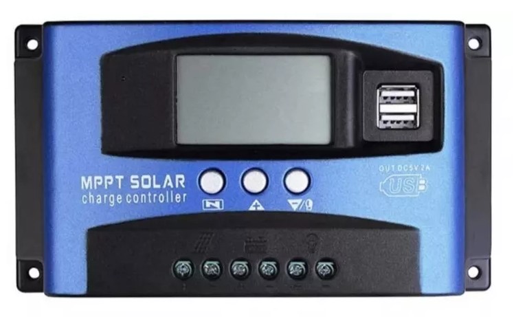 Controller solar pentru incarcare MPPT si PWM, 12/24V, 100A, Afisaj LCD, USB, PWM12V-24