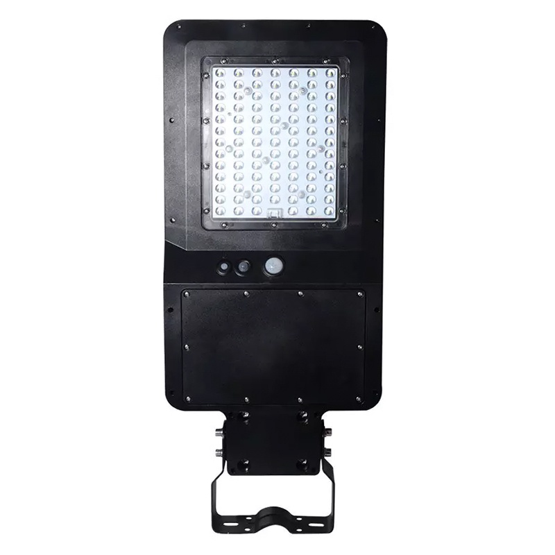 Corp de iluminat stradal cu LED solar, 40W, 120lm/W, 6000K, alb-rece, senzor PIR, V-Tac SKU-5504