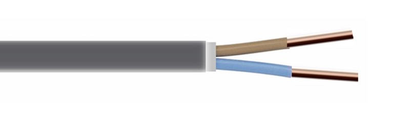 Cablu electric ignifug CYY-F 2 x 1,5mm, lungime 100 metri, cupru