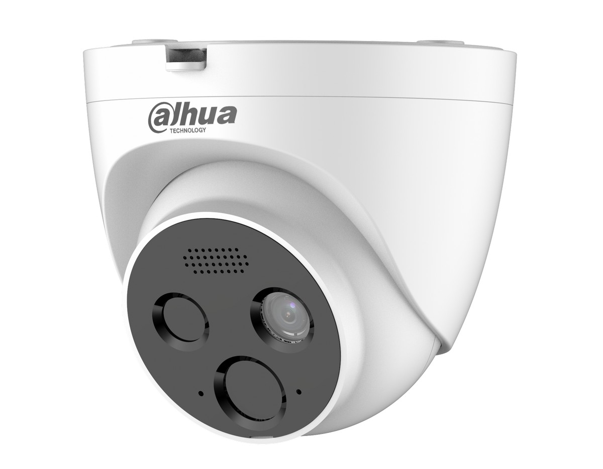 Camera IP cu termoviziune, Detectie foc 10m, 2K 4MP, 4mm, IR 15m, Alarma acustica si optica, PoE, IP66, Dahua HY-FT431LDP