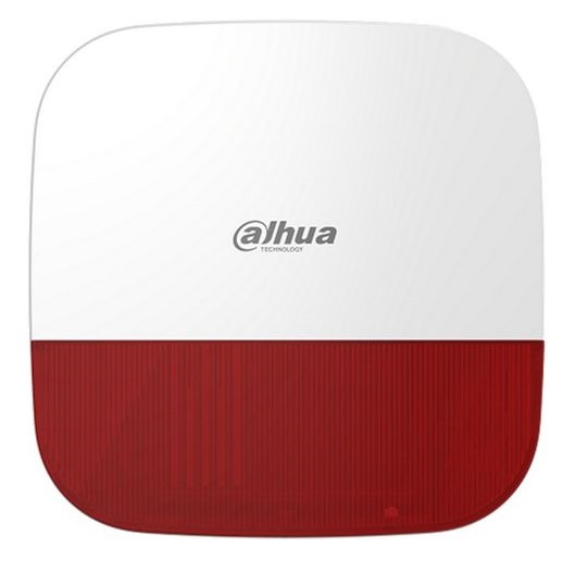 Sirena wireless pentru exterior Dahua,12VDC, IP65, ARA13-W2(868) – RED