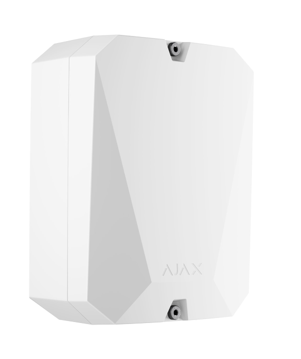 Modul pentru integrare detectori alarma cablati la sistemul, AJAX MULTI TRANSMITTER
