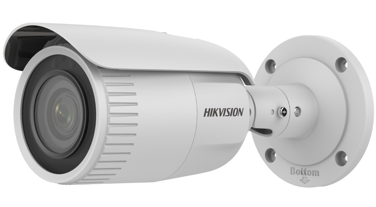 Camera IP de exterior, 5MP, IR 50m, lentila varifocala 2.8 - 12 mm, PoE, Hikvision DS-2CD1653G0-IZ(C)