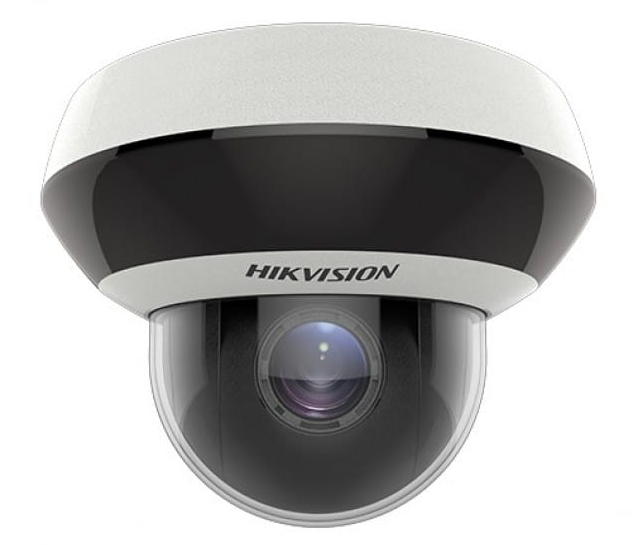 Camera PT Dome WiFi Hikvision DS-2DE2A204IW-DE3/W(C0)(S6)(C), 2MP, 4x zoom optic, IR 20m, Microfon, MicroSD, PoE, IP66