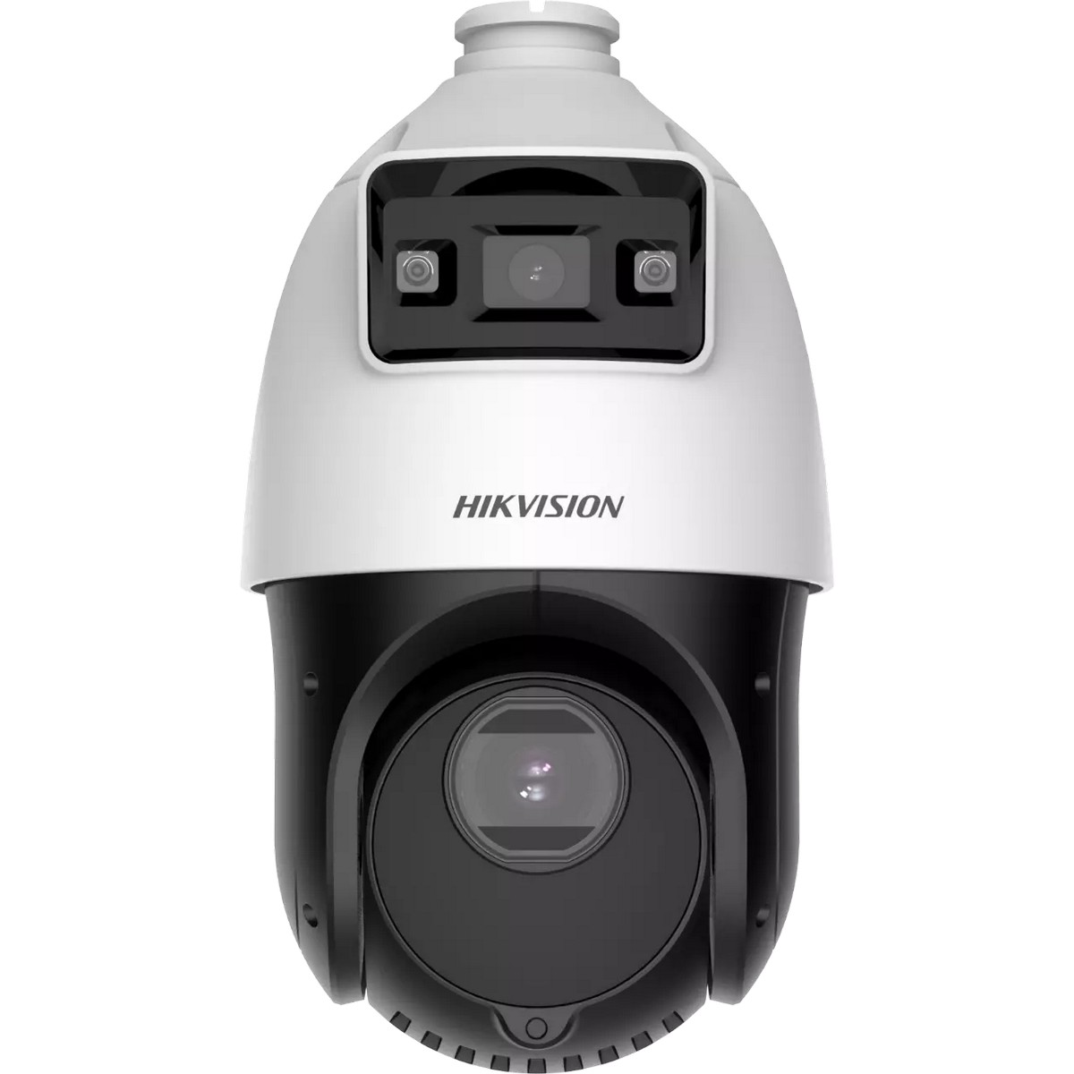 Camera IP TandemVu, AcuSense DarkFighter, 4MP, Varifocala, IR 100m/LED 30m, PoE+, Hikvision DS-2SE4C425MWG-E14F0