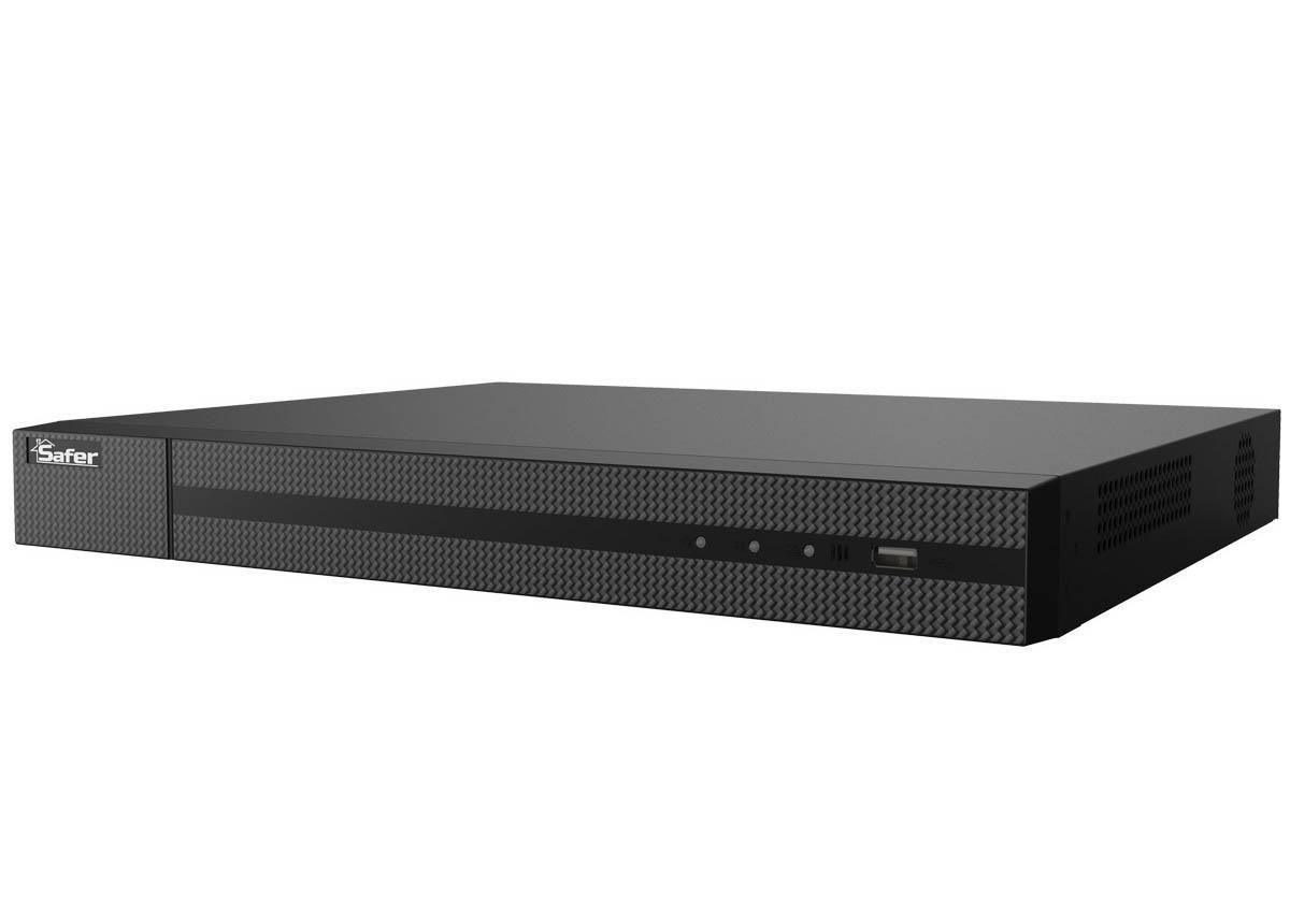 DVR 16 canale pentabrid SAFER SAF-16X-8MPH, rezolutie 8 MP, H.265+ Pro, 2 x SATA, iesire HDMI/VGA