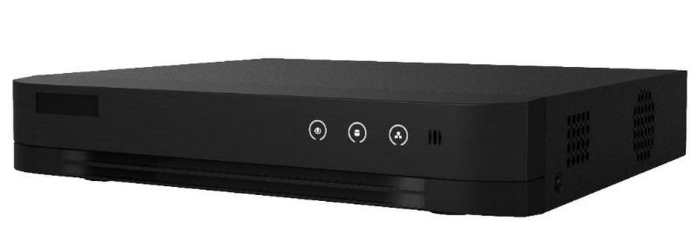 DVR 4 canale, Hikvision iDS-7204HQHI-M1/E(E), Full HD 1080p, H.265+, 1x SATA 10TB, Audio prin coaxial