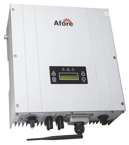 Invertor monofazat ON-GRID 5KW cu 2 MPPT conexiune wifi - Afore HNS5000TL-2