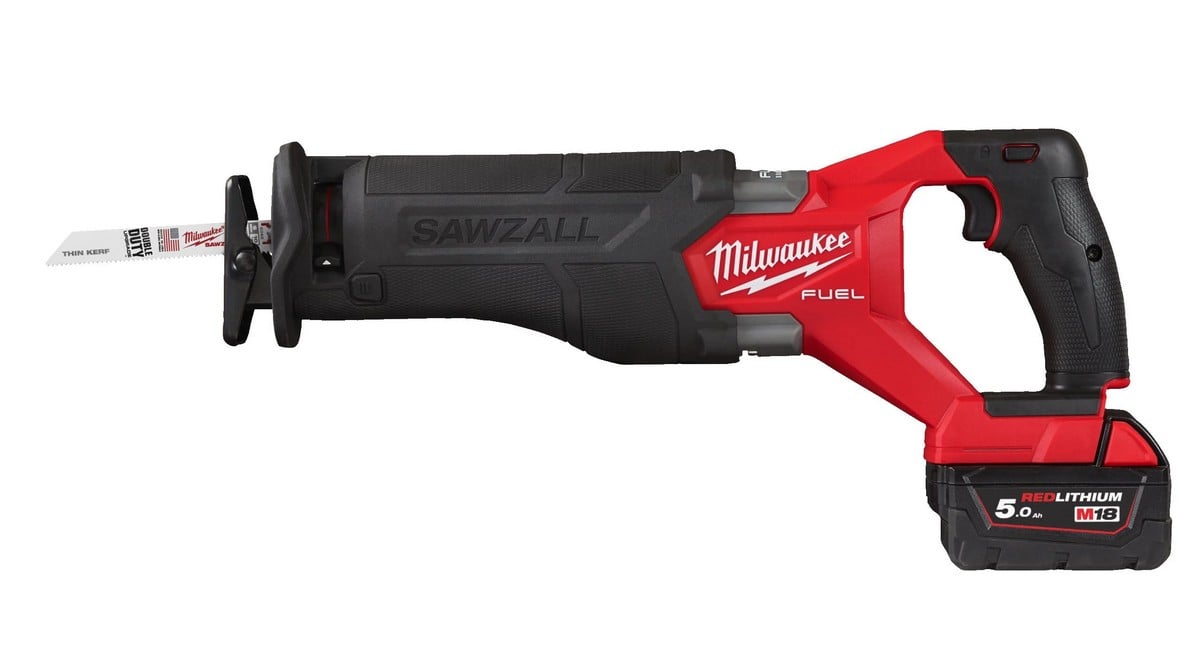 Fierastrau sabie cu acumulator Milwaukee M18 FSZ-502X, motor fara perii, 32mm cursa, 0-3000 CPM, Sistem FUEL, 4933478291