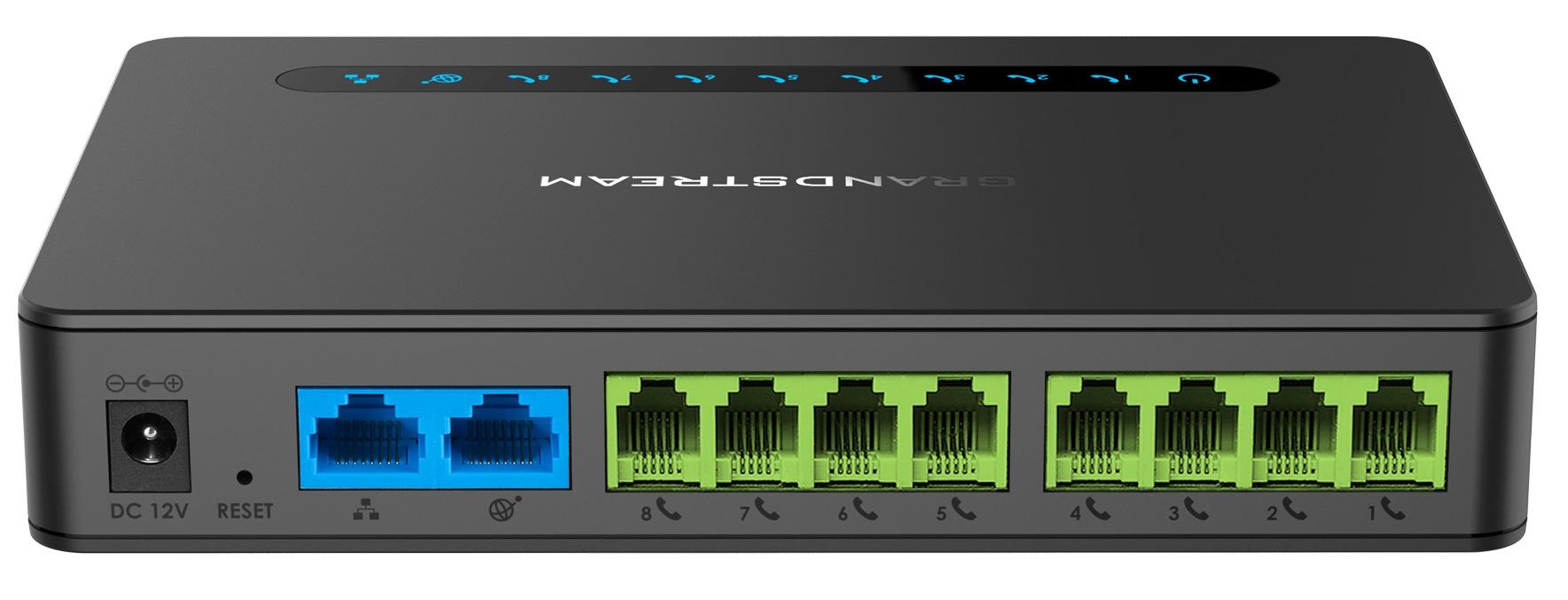 Gateway analog 8 FXS 2 conturi SIP Dual LAN HT818