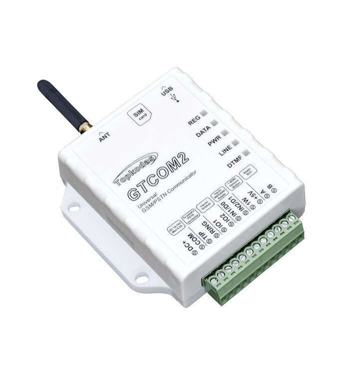 Comunicator universal GSM wireless de alarma, 2G, GTCOM2-2G Topkodas