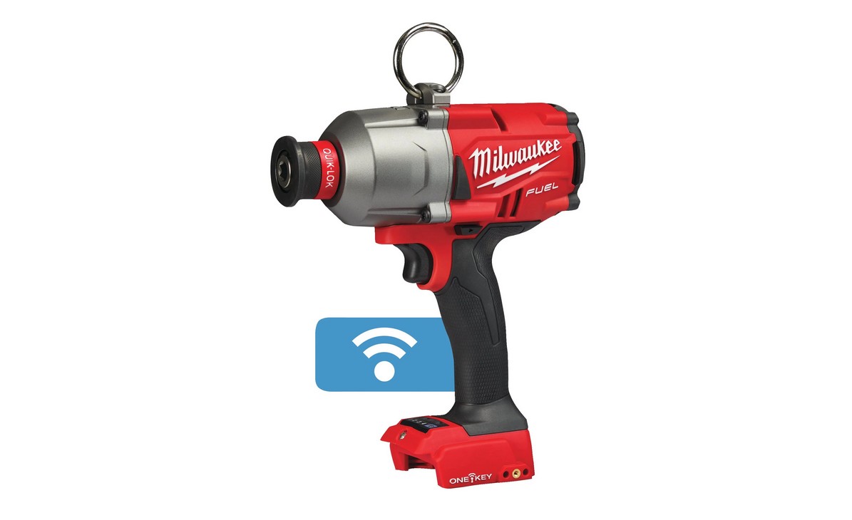 Cheie de impact cu HEX 7/16 inch Milwaukee M18 ONEFHIWH716-0X, cuplu 1017 Nm, sistem ONE-KEY si FUEL, fara acumulator, 4933479152