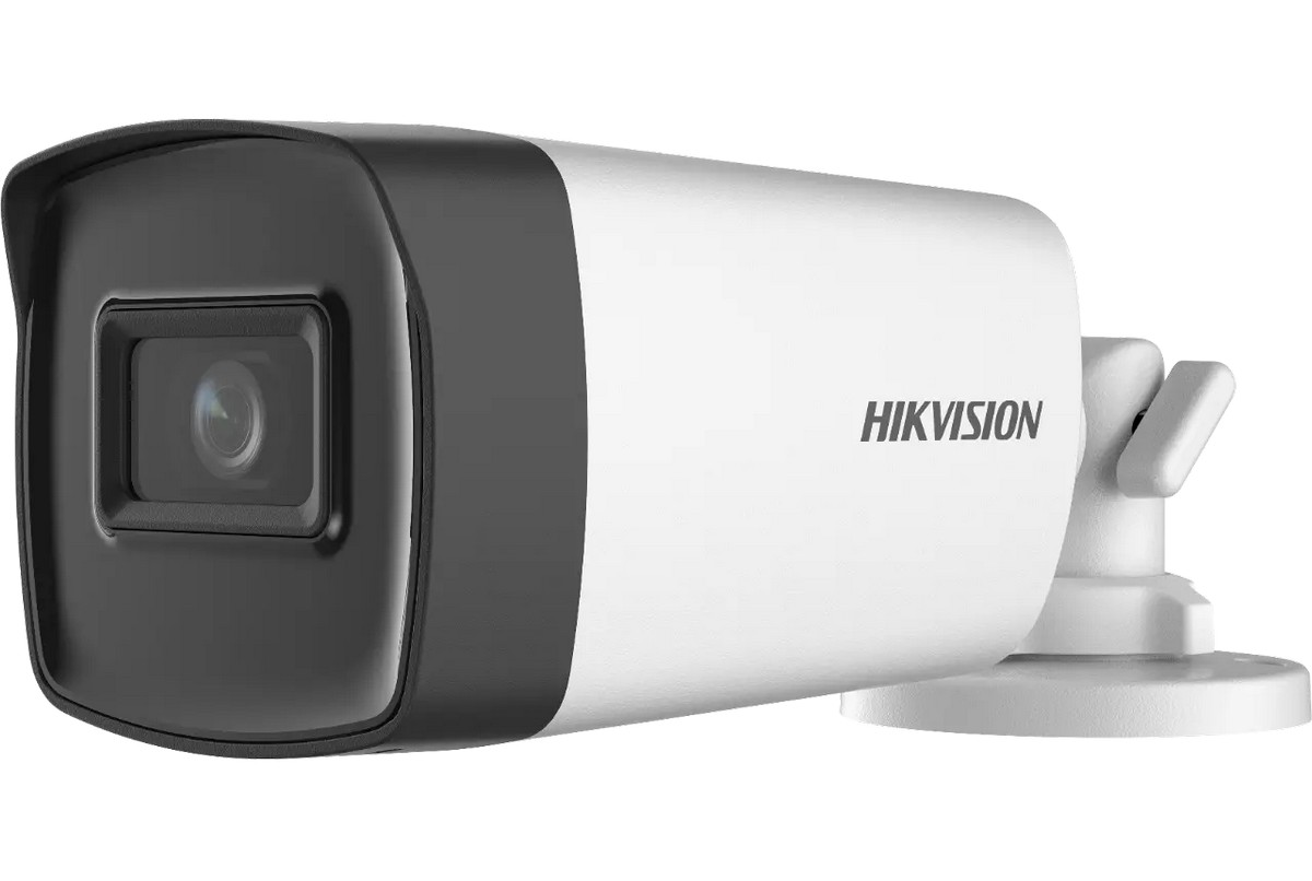 Camera de supraveghere HDTVI, 5MP 2K, 2.8mm, IR 40m, PoC, IP67, Hikvision DS-2CE17H0T-IT3E2.8(C)