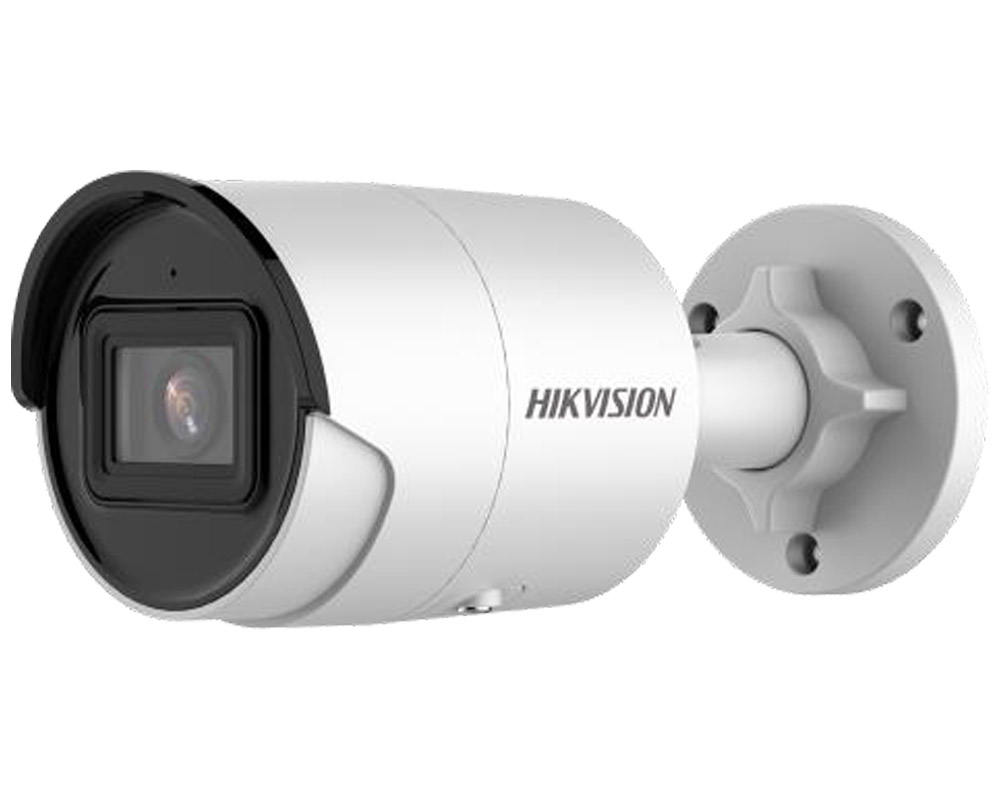 Camera de supraveghere IP, 6 MP, IR 40 m, 2.8 mm, PoE, microfon, Hikvision, DS-2CD2063G2-IU