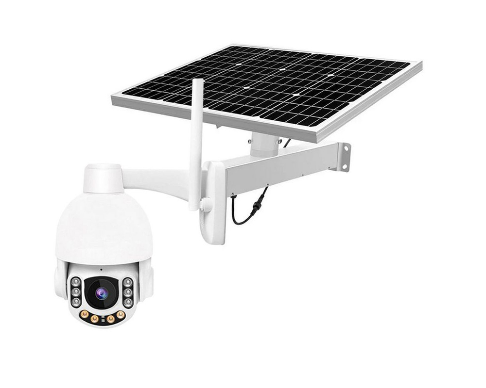 Camera SPEED DOME, 4G, cu panou solar, 100% independenta, SAF-4GPTZ-SOLAR-60W