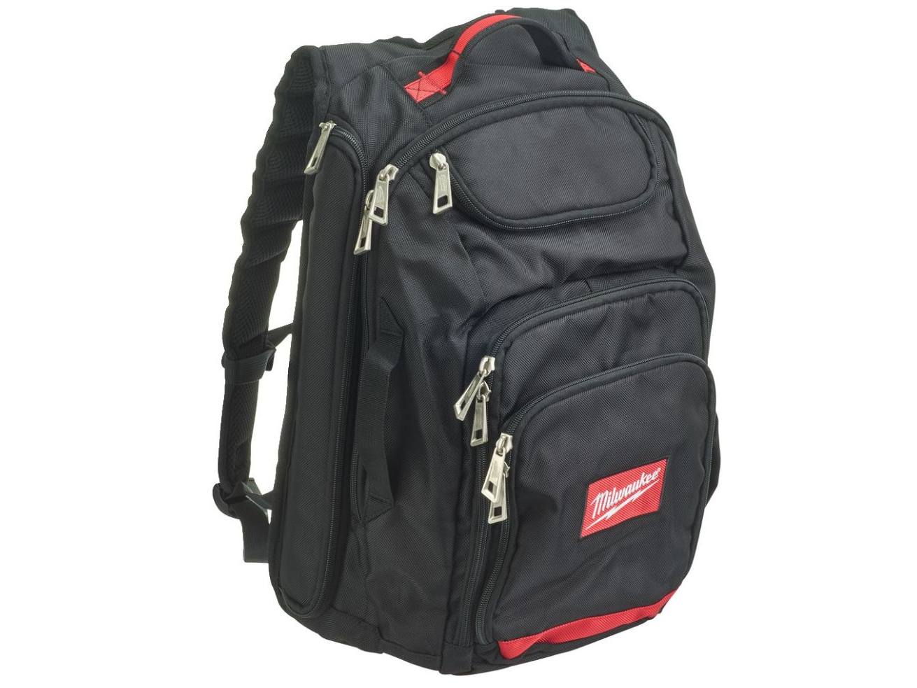 Rucsac Milwaukee din nylon balistic 1680D, 18 buzunare, compartiment pentru laptop, 4932464252