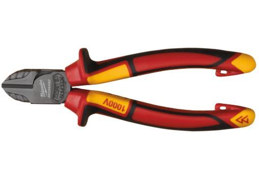 Cleste Milwaukee VDE cu tais lateral, 160 mm, rezistent la coroziune, certificat EN/IEC 60900, manere ergonomice, 4932464567