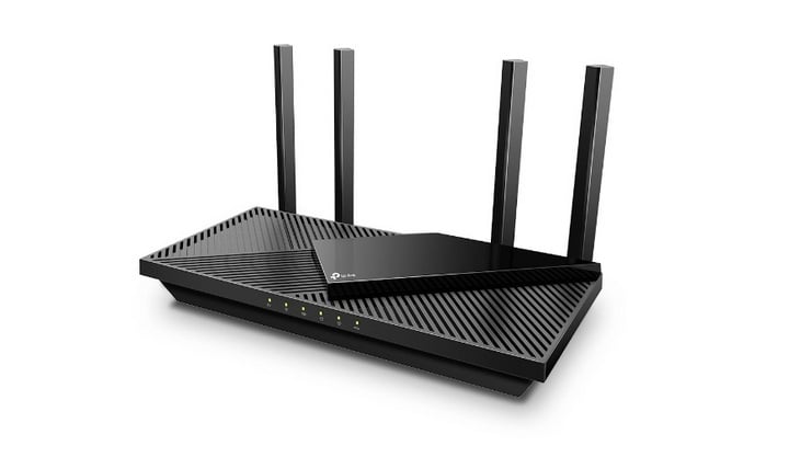 Router Wi-Fi 6Gb Dual Band Tp-Link ARCHER AX55, 5 porturi, 3Gbps, tehnologie One Mesh si OFDMA, port USB 3