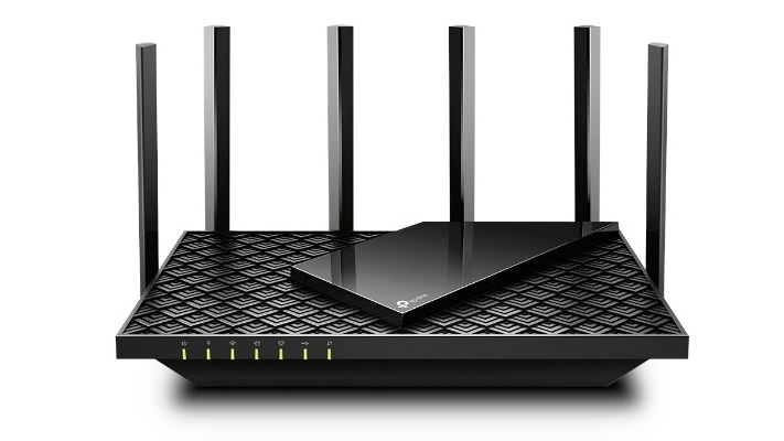 Router Wi-Fi 6 Dual-Band, TpLink Archer AX73, 4.8Gbps, 5 porturi, MU-MIMO, OFDMA, 6 antene, USB3.0