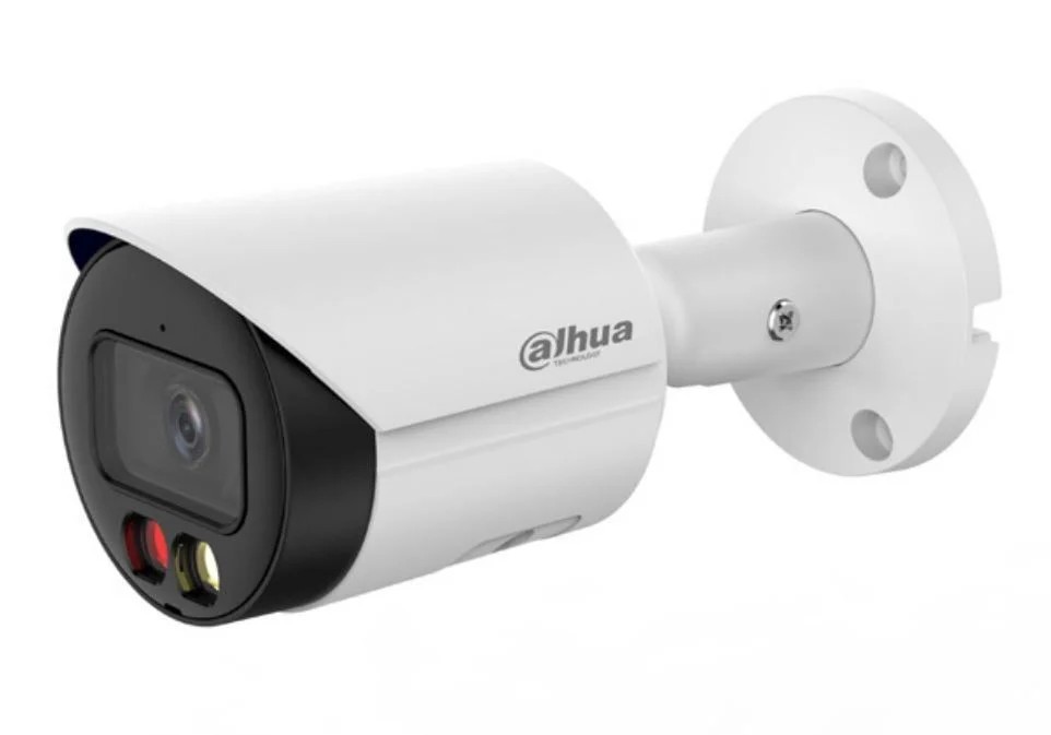Camera IP Dahua Smart Dual Illumination IPC-HFW2249S-S-IL-0280B, 2MP, IR si LED 30m, 2.8mm, WizSense, Full Color