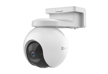 Camera 4G cu baterie 10400 mAh Ezviz Hikvision CS-EB8, 3MP, 2.8mm, alarma acustica si vizuala, MicroSD