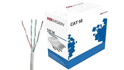 Cablu UTP CAT5E Hikvision, 305 m, DS-1LN5E-E/E