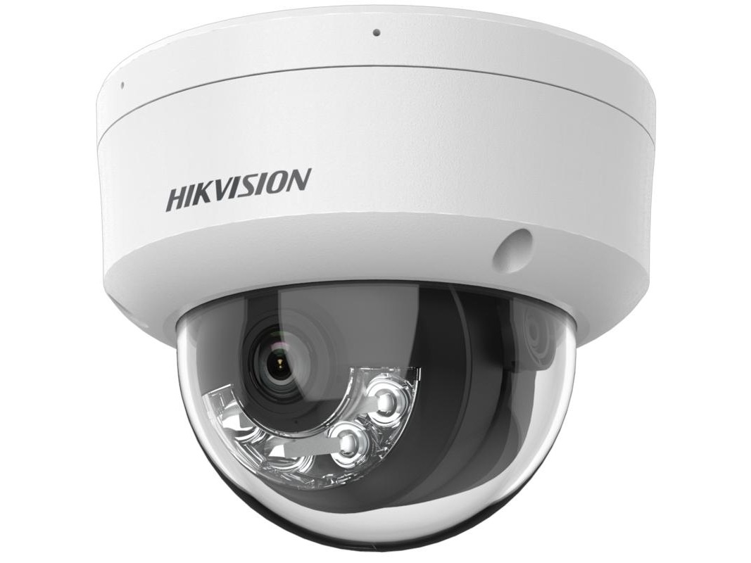 Camera supraveghere IP Hikvision DS-2CD1143G2-LIUF(2.8mm), 4MP, Smart Hybrid Light, Detectare miscare persoane/vehicule, Microfon, PoE, IP67