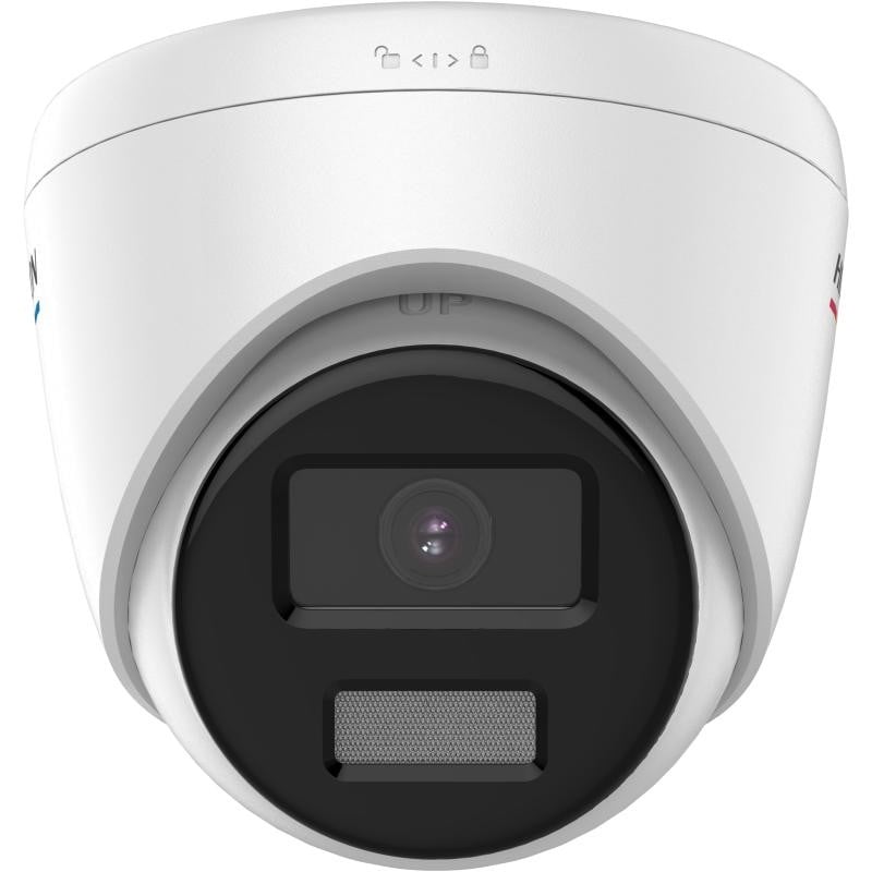 Camera de supraveghere de interior IP Hikvision DS-2CD1347G2-L28, 4MP, 2.8mm, ColorVu, LED alb 30m, PoE, MicroSD, IP67