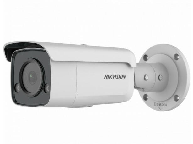 Camera supraveghere IP bullet Hikvision ColorVu, 2MP, lumina alba 60m, IP67, DS-2CD2T27G2-L(2.8mm)