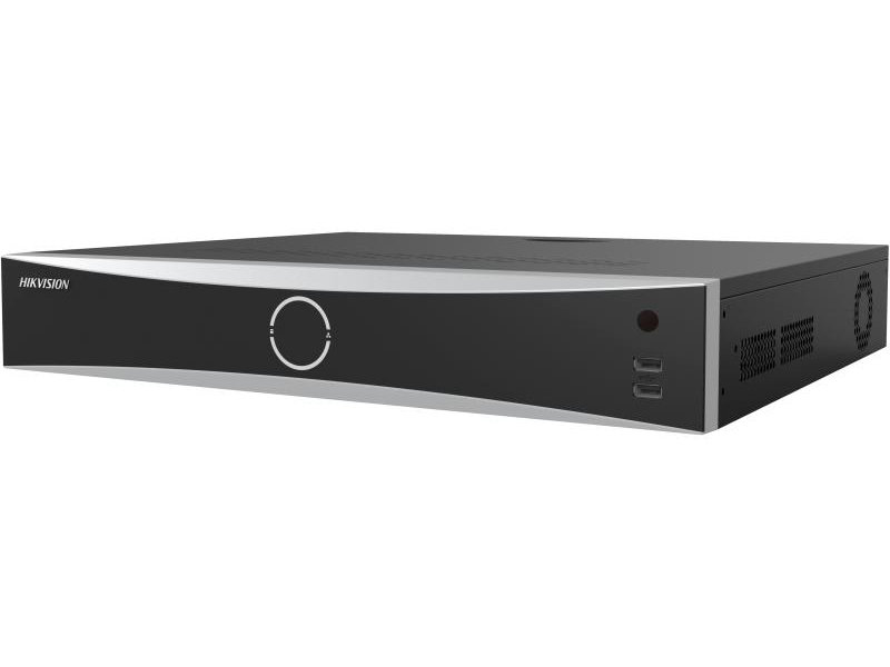 NVR 16 canale, AcuSense, 4K, latime banda 256 Mbps, 4x SATA, recunoastere faciala, Hikvision DS-7716NXI-I4/S(E)