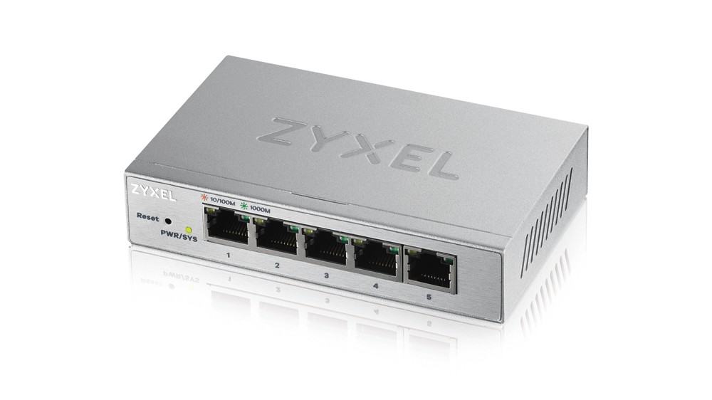 Switch Zyxel GS1200-5-EU0101F, 5 porturi 1000BASE-T, web management